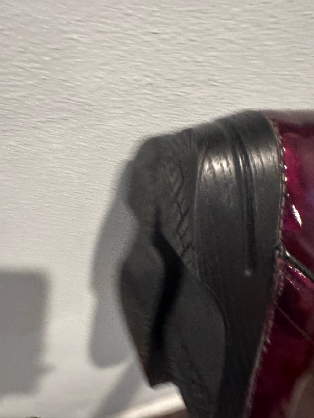 Dansko Professional Red Marbled Patent Leather Clogs Size 39 - Picture 11 of 12